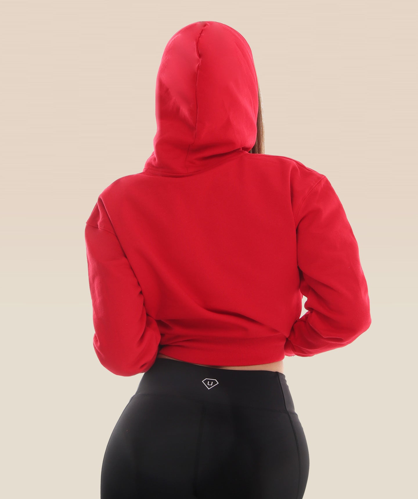 Original Hoodie with Pockets in Hot Red