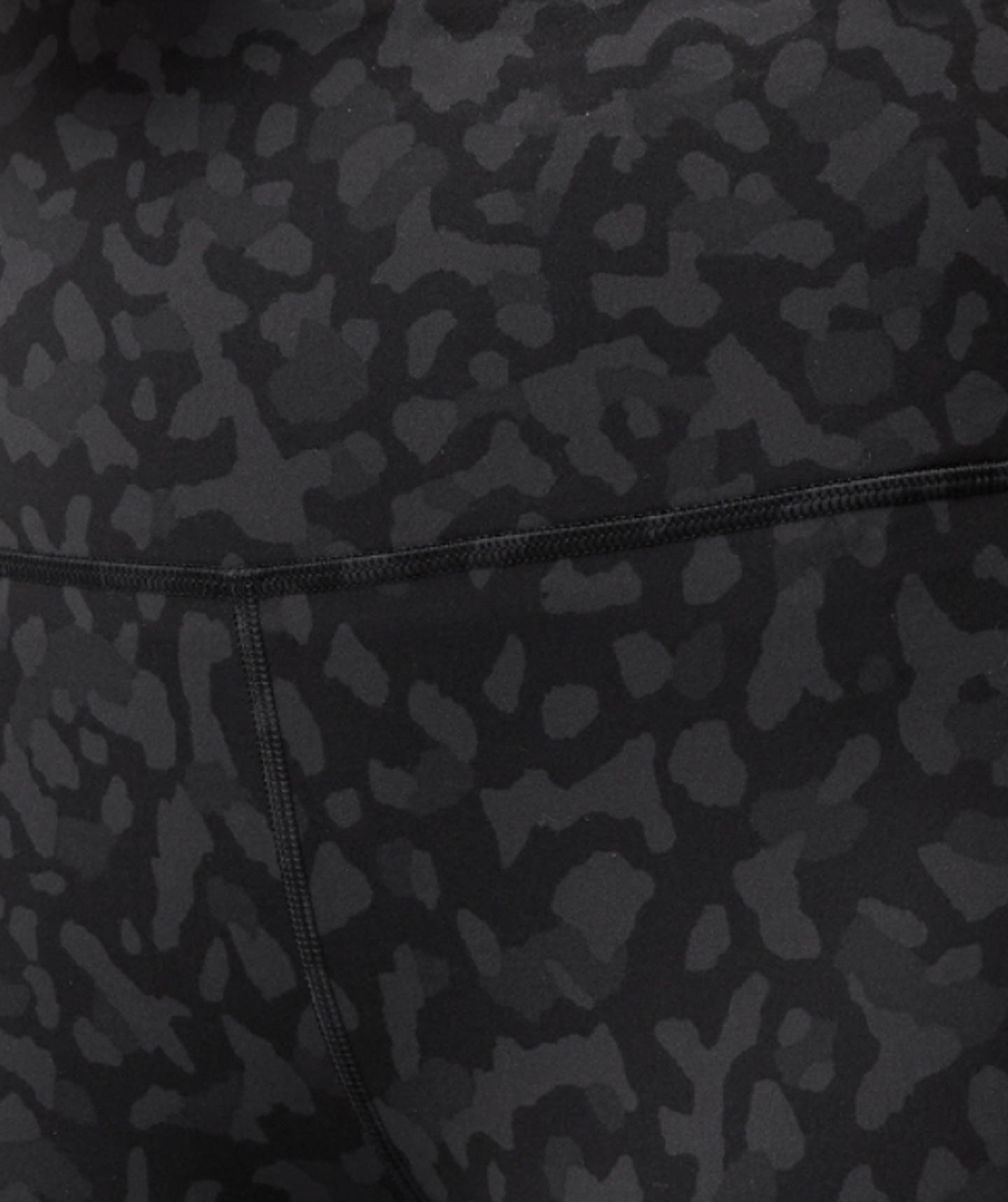 Alpha Leggings with Waist Pocket in Leopard Black Print